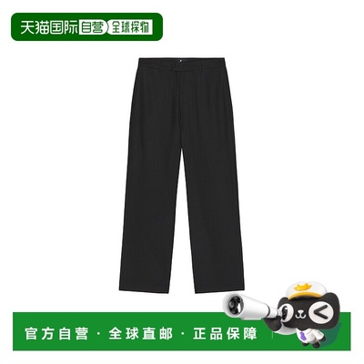 1h可退 香港直邮Represent 男士 羊毛裤子 MLM100357 black黑色