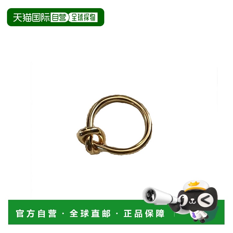 欧洲直邮Celine思琳KNOT系列女士戒指金色结扣460OE6ONB.36OX52
