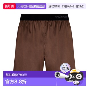 汤姆 福特 女士 1h可退 短裤 Ford 真丝睡衣式 SH0080 香港直邮Tom