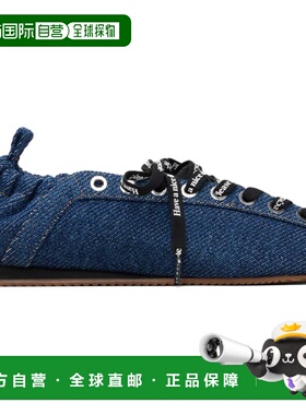 1h可退 香港直邮GANNI 甘尼 女士 海军蓝 Sporty 芭蕾鞋 B1040015