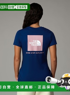 自营欧洲直邮北面Redbox 女式T恤TheNorthFace新款