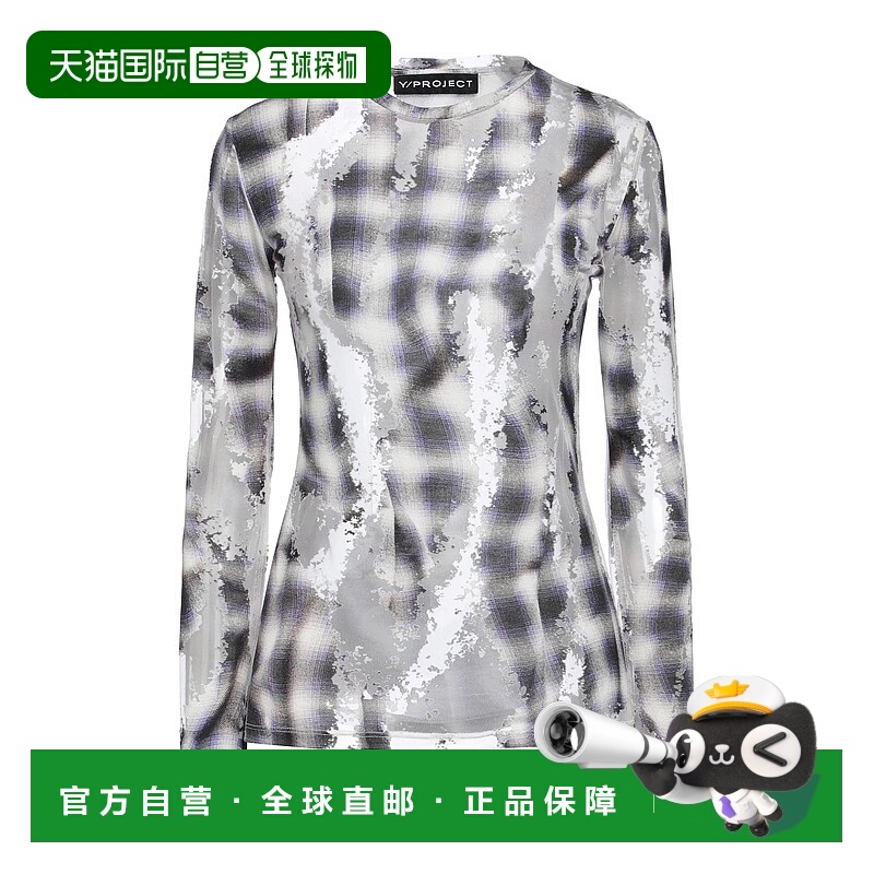 1h可退 香港直邮Y PROJECT 女士 上衣 black黑色 舒适时尚