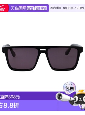 1h可退 香港直邮Calvin Klein 卡尔文 克莱恩 男士 黑色醋纤太阳