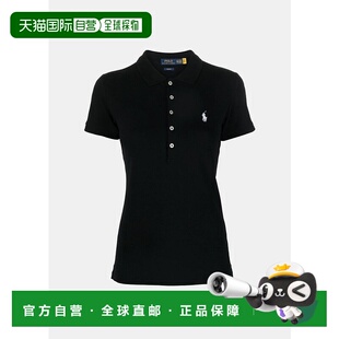 海外直邮Polo Ralph Lauren 徽标Logo刺绣纯色短袖Polo衫 女款