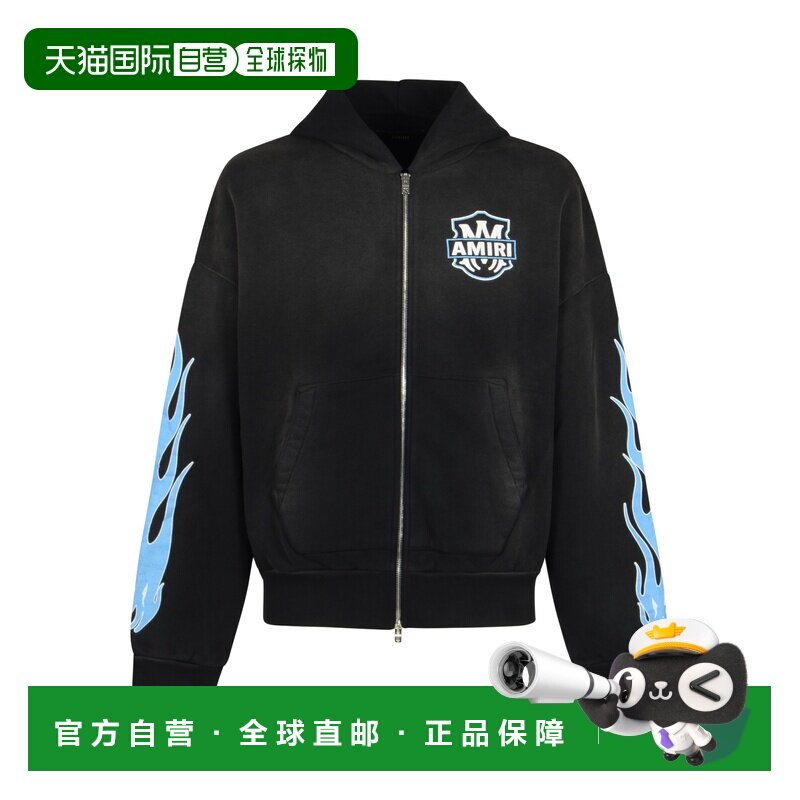 1h可退 欧洲直邮amiri 男士 帽衫运动夹克衫