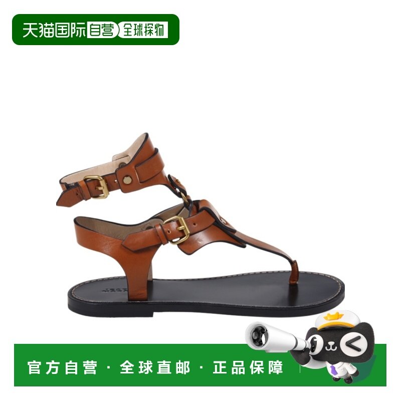 1h可退 香港直邮Isabel Marant 圆头平底凉鞋 D0273FAD1B04S,女鞋,时装凉鞋,淘宝优惠券,粉丝福利购,淘宝优惠卷