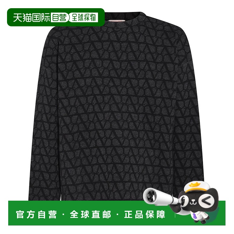 香港直邮Valentino 华伦天奴 男士 长袖圆领毛衣 3V3KC27A9K3羊毛