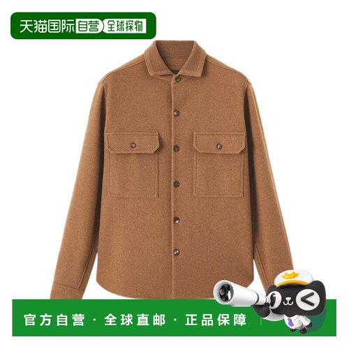 香港直邮Loro Piana 翻领休闲长袖男装夹克 FAQ6463
