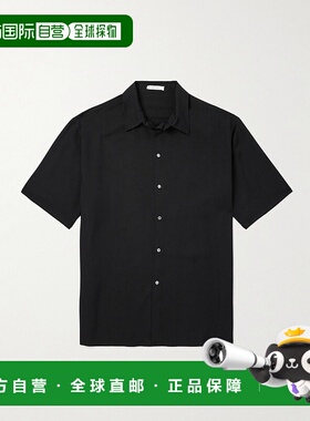 1h可退 香港直邮The Row 男士 Rodolfo 宽松款棉质真丝混纺衬衫 9