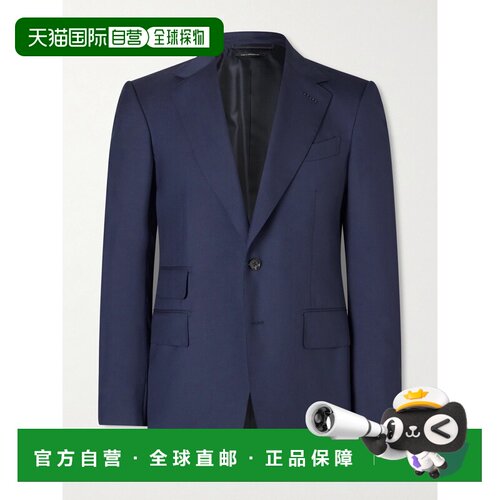 Tom Ford 汤姆 福特 男士 Shelton 120s 羊毛西装【付后1h可退】