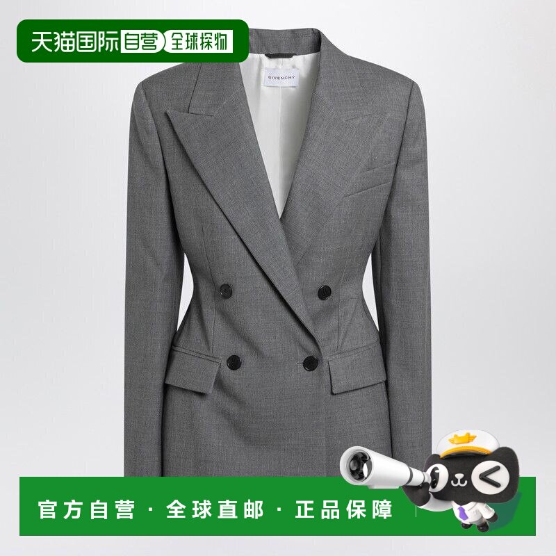 1h可退 香港直邮GIVENCHY 女士西服 BW30KW14FU030 SS2026 灰色