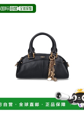 1h可退 香港直邮Chloe 蔻依 女士 Chloe Bags 黑色单肩包 26SS956