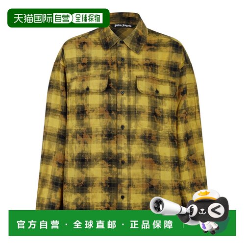 1h可退 香港直邮PALM ANGELS 男士衬衫 PMGE043F25FAB0025810 AW2