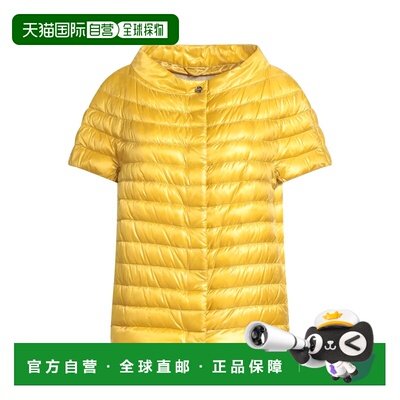 1h可退 香港直邮Herno 女士 Shell 夹克 yellow黄色 舒适时尚