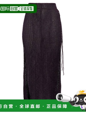 香港直邮magda butrym 女士 长款半身裙 purple紫色 舒适时尚