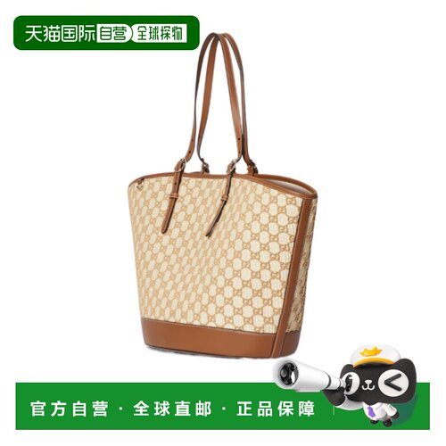 1h可退 香港直邮Gucci 编织大号手提袋 856096FAFKK古驰托特包