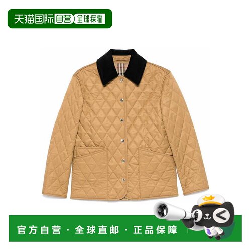 1h可退 香港直邮BURBERRY 女士外套 8108989 AW2025 棕色 Burberr