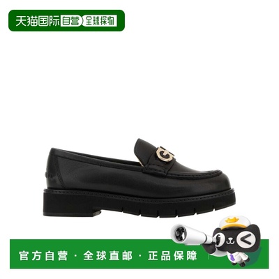 香港直邮Salvatore Ferragamo 圆头乐福鞋 01G521女鞋皮鞋一脚蹬