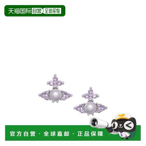 Vivienne Westwood Feodora 珍珠配饰耳钉 6201034Y02P774P774