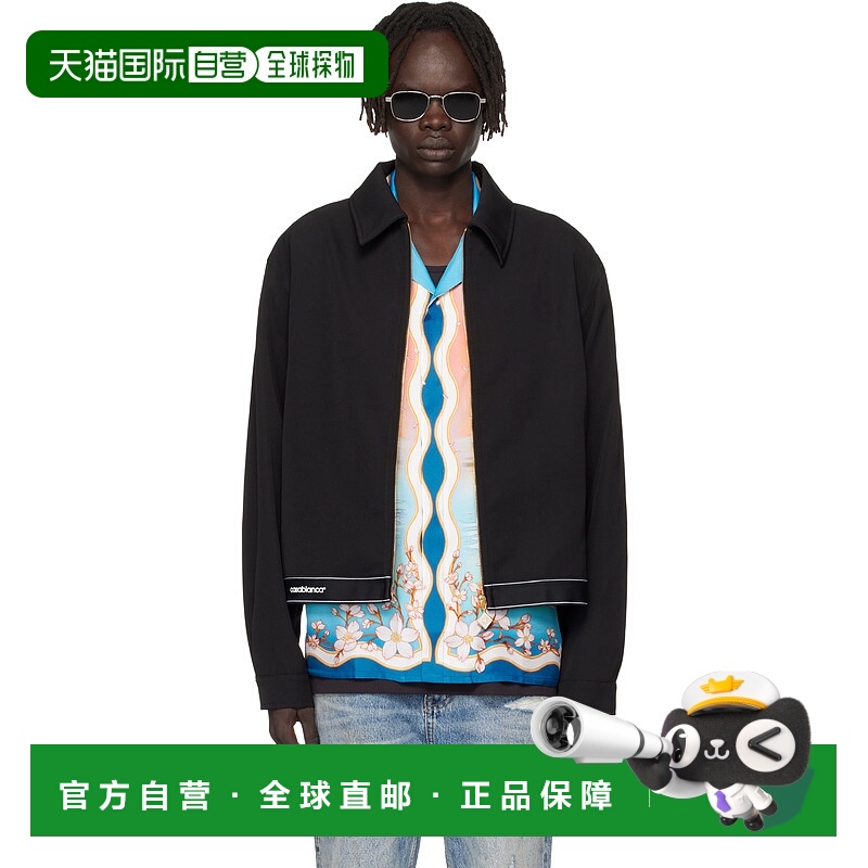 1h可退 香港直邮Casablanca 男士 黑色 Sports Tailoring 夹克 MP