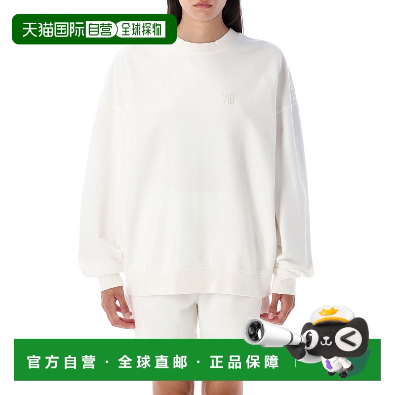 1h可退 香港直邮ANINE BING 女士 Miles framed 交织图案卫衣 A08