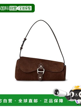 1h可退 香港直邮Lauren Ralph Lauren 女士 Tasha 绒面革皮革中号