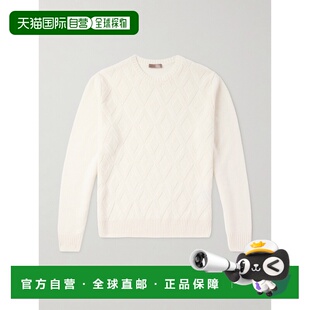 1h可退 Herno 男士 羊绒毛衣 MG00028UR71036 white白色