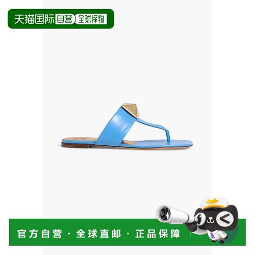 香港直邮valentino 华伦天奴 女士 One 铆钉皮质凉鞋 W2S0EI2CYI0