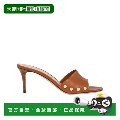 香港直邮Gianvito Rossi 圆头穆勒鞋 G1011970CUO高跟凉鞋