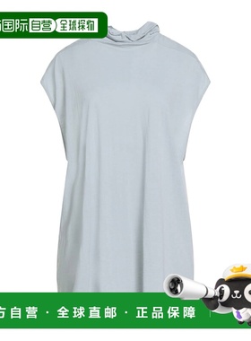 香港直邮rick owens 瑞克 欧文斯 女士 T恤 blue蓝色 舒适时尚