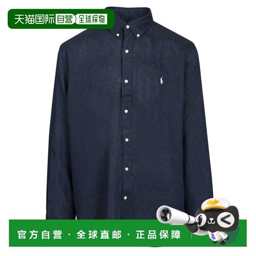 欧洲直邮polo ralph lauren 男士 衬衫亚麻