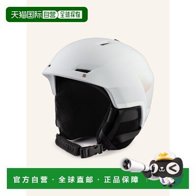 香港直邮SALOMON 户外头盔 100161754511000 CO 白色 Ski helmet