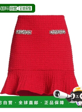 香港直邮Self-Portrait 女士 迷你半身裙 red红色 舒适时尚