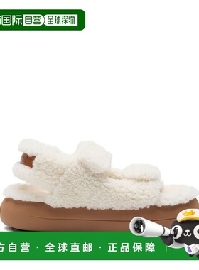 1h可退 香港直邮moon boot 月亮靴 女士 毛羊皮双带状凉鞋 242002