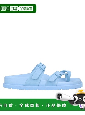 香港直邮Birkenstock 徽标拖鞋 1025388POWDERBLUE
