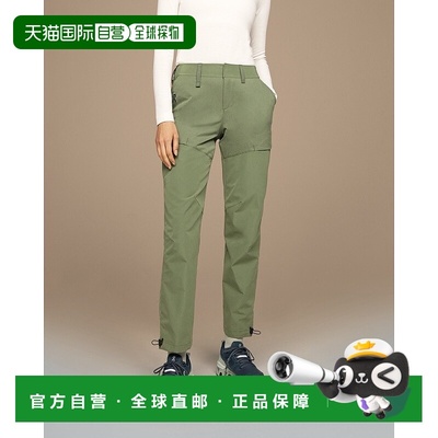 自营欧洲直邮On昂跑Explorer系列女士休闲裤聚酯泰加绿长裤