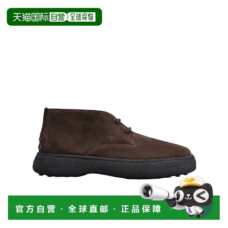 香港直邮Tod's 绒面沙漠靴 XXM06L0GK40RE0男鞋
