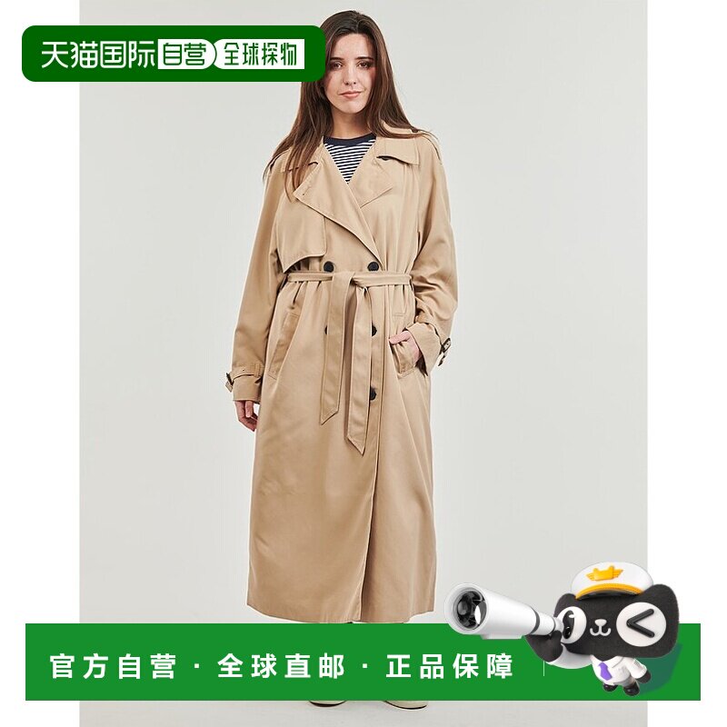 欧洲直邮Only 女士 ONLCHLOE 风衣 米色