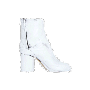香港直邮Maison Margiela Tabi分趾粗跟靴子 S58WU0260P4162高跟
