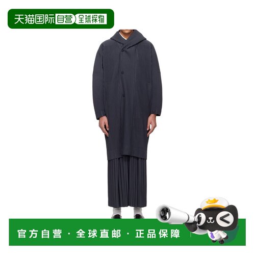 1h可退 香港直邮HOMME PLISSE ISSEY MIYAKE 男士大衣 HP58JA1217