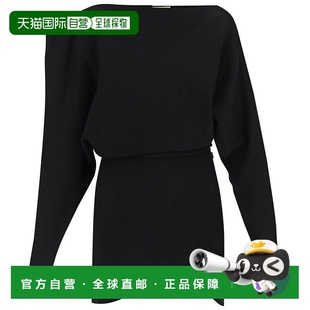 香港直邮KHAITE 53294059 女士 连衣裙 black黑色 JUNIPER 1h可退