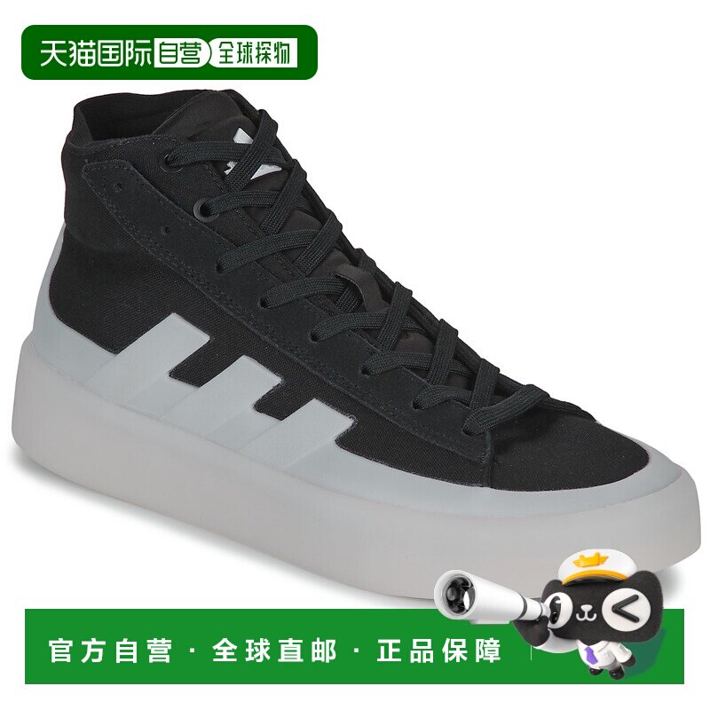 欧洲直邮adidas 男女鞋 高帮板鞋 黑色 冬天 ZNSORED HI男鞋