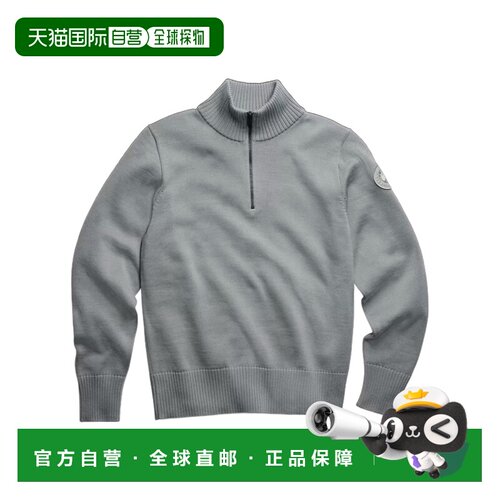 香港直邮Canada Goose Rosseau ¼ 拉链毛衣 7090M【付后1h可退】