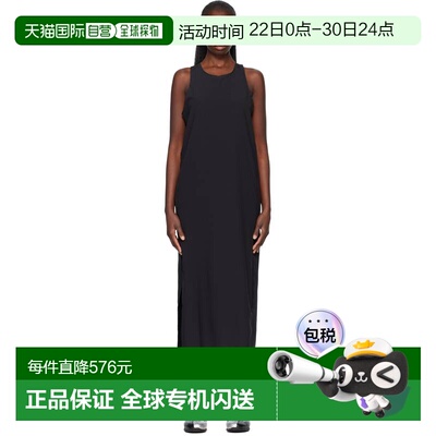 香港直邮Y-3 女士 黑色 Racer Cinch 连衣裙 KD1482