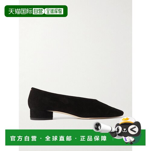 1h可退 香港直邮aeyde 女士 Delia 绒面革芭蕾舞鞋 A11PUGELS25CH