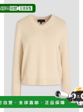 1h可退 香港直邮NILI LOTAN 女士 Priya 棉质真丝混纺毛衣 81054Y