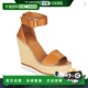 Chloe 女士 欧洲直邮See 坡跟凉鞋 GLYN棕色