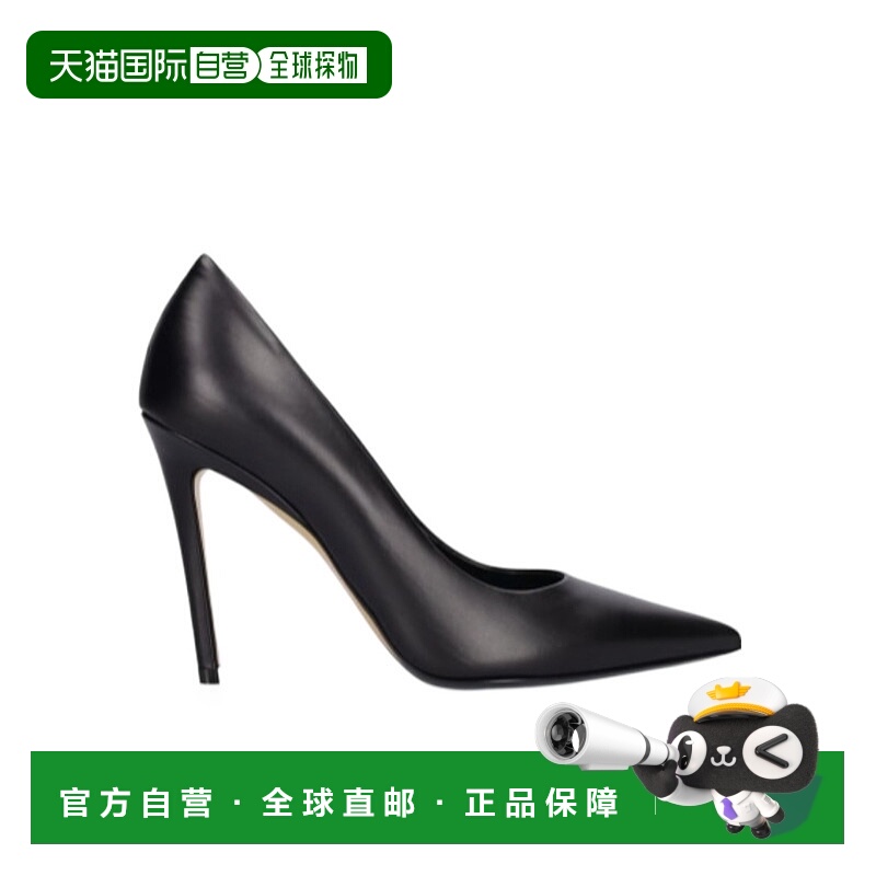 香港直邮Burberry Quinton 徽标高跟鞋 78I-G4S005