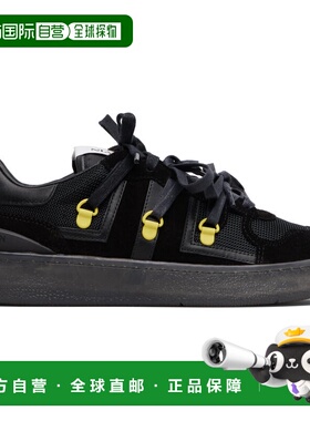 1h可退 香港直邮Lanvin 朗雯 男士 黑色 Clay 运动鞋 FUSKDK01LAC