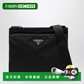 香港直邮Prada 2V新款 普拉达 1h可退 黑色邮差包 男士 Nylon